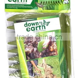 Plastic Garden Claw Rake, Leaf Rake,Grass Rake thumbnail-2