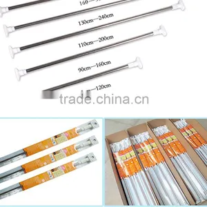 Rounded Shower Curtain Rod Metal Curtain Rod Shower Curtain Rod Manufacturer thumbnail-2