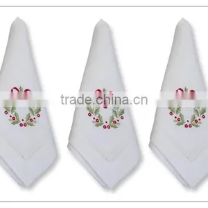 Christmas Embroidery Napkin thumbnail-1