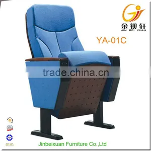 Wholesale Price Blue Fabric Meeting Hall Chair thumbnail-1