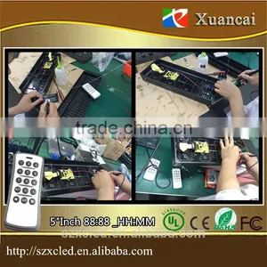 Remote Control Set +ON/OFF 88:88 or 88:88:88 Digits Count Down/UP Timer Digital Clock 7 Segment Bars LED Display thumbnail-6