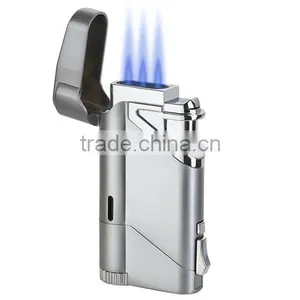 Wenzhou Teling Popular Metal Material Triple Torch Lighter thumbnail-1
