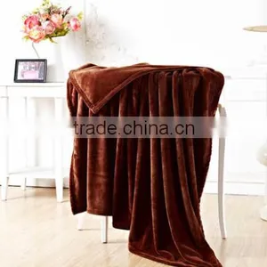 High Quality Faux Fur Blanket,soft Hand Feeling, Beautiful Solid Color Design thumbnail-1