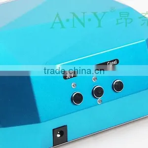18W Nail Dryer (12WCCFL+6W Powerful LED )CCFL LED Nail Lamp Magnifying Lamp For Nail Art Led Nail Gel Polish Dryer thumbnail-2