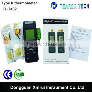2015 High Quality Digital LCD K Type -200~1350C Thermometer Meter 4 Input Thermocouple Probe Temperature Thermometer TL-TK04 thumbnail-1