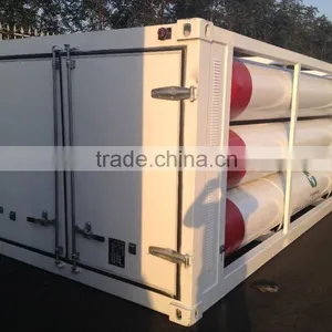 ISO11120 40feet OD559mm 12tubes CNG Jumbo Tube Skid thumbnail-4