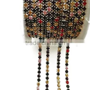 2016 High Quality D Claw Rhinestone Cup Chain For Clothing Garment Accessories Wholesale thumbnail-1