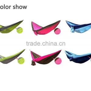 Customized 2016 Hot Sales Camping Nylon Hammock thumbnail-3