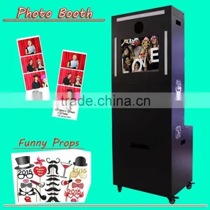 2016 High Quality Portable Wedding Photo Booth With Photobooth Props for Wedding Kiosk Booth thumbnail-6