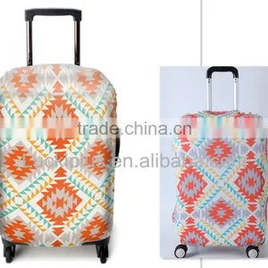 Luckiplus Printing Luggage Cover Stretchy Trolley Case Cover thumbnail-1
