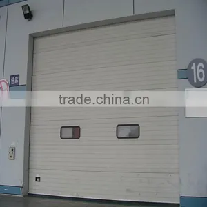Warehouse Automatic Lift Overhead Sectional Door for Large Workshop thumbnail-1