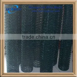 Black Color Vinyl Coated Chicken Wire for Temporary Fence thumbnail-1