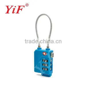 TSA Lock,TSA Padlock,Combination Lock,3 Dials Lock,Travel Lock,Luggage Lock by YiFeng thumbnail-1