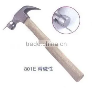 American Type Wooden Handle With Magnet CLAW HAMMER 801E thumbnail-1