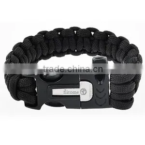 Survival Bracelet With Lighter thumbnail-1