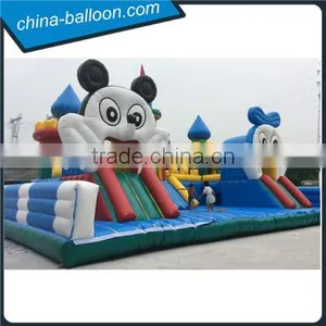 2016 Hot Sale Inflatable Fun City, Outdoor Playground Inflatable Castle, Inflatable Amusement Park thumbnail-1