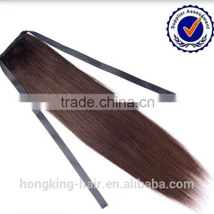 100% Virgin Remy Hair Indian Remy Human Hair Ponytail 100 Human Hair thumbnail-1