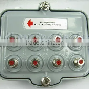 Outdoor Hardline CATV Tap 8 Way thumbnail-1