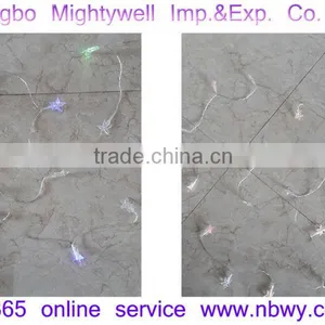 Star LED String Light Twinkle Light Curtain Light Decorative Festival Party Event Accessory Solar Powered Rope Light thumbnail-4