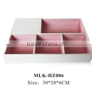 Aluminum Handmade Leather Makeup Box thumbnail-1