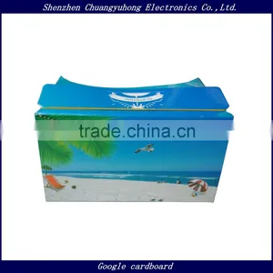 New Google Cardboard V 2.0 and V1.0 Custom Printing Any Colors 3d Glasses Virtual Reality Glasses Google Vr Gift With Lens thumbnail-1
