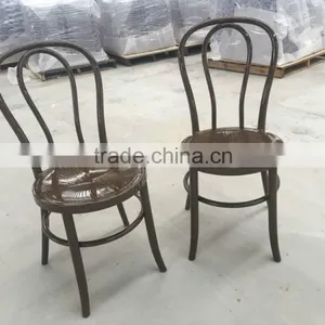 Stackable Polypropylene Material Rental Resin Thonet Chair thumbnail-3