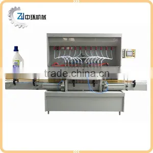 Full-automatic Detergent Straight Line Type Filling Machine ZH-FF thumbnail-1