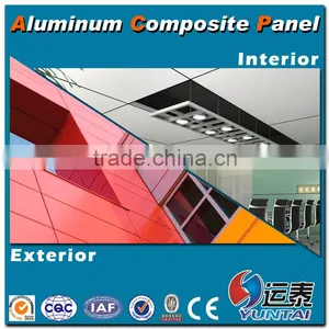 PVDF Aluminum Composite Pane Wall Cladding ACP Sheets Supplier thumbnail-1