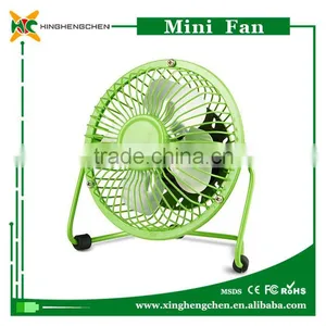 High Speed Cooling Fan 4" Colorful Small Table Fan thumbnail-2