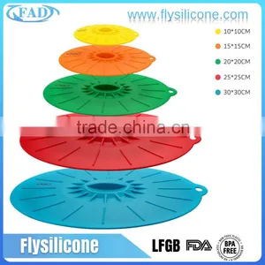 OEM 6pcs Tea Cups & Saucers China Pot Bowl Cover Silicone Suction Lid Sets thumbnail-1