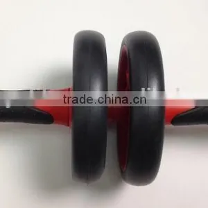 Adominal Exercise Equipment Dual AB Wheel thumbnail-1