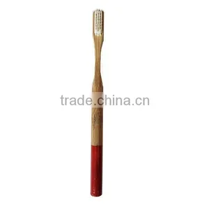 Natural Colourful Bamboo Toothbrush thumbnail-3