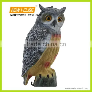 2015 Hot Sale Garden Decoration PE Hunting Decoys Owl thumbnail-1
