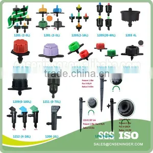 High Quality Turbulent Flowing Online Irrigation Pressure Compensating Adjustable Dripper thumbnail-1