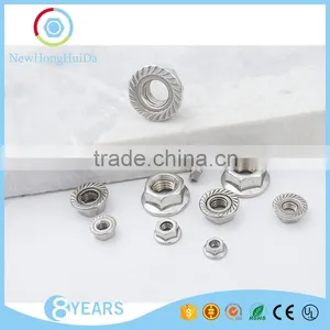 High Quality 304 Stainless Hex Flange Nut thumbnail-3