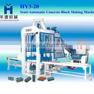 HYM Cement Color Brick Making Machinery(3-20) thumbnail-1