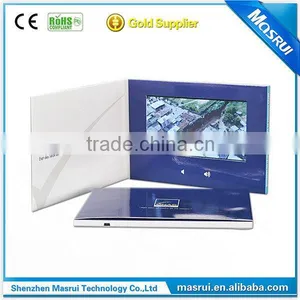 2015 Newest Wedding Decorate LCD Wedding Brochure Wedding Invitation thumbnail-1