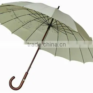 Plain Colored 16K Straight Umbrella thumbnail-1