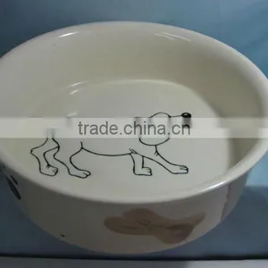 Ceramic Cat Bowl thumbnail-1