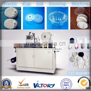 CE Standard Automatic Plastic Lid Cover Thermoforming Machine thumbnail-1
