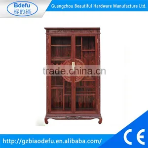 Traditional Chinese Style Living Room Cabinet Wooden Wine Cabinet thumbnail-1