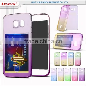 With Card Bag Phone Case for Huawei Ascend g u Fusion 5520 6609 8652 Activa thumbnail-1