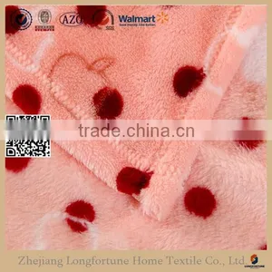 100% Polyester Printed Coral Fleece China Supplier Wholesale Hotel Blanket thumbnail-6