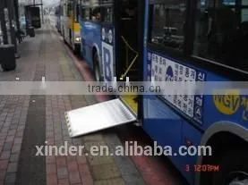Electric Steel Wheelchair Ramp for City Public Buses thumbnail-1