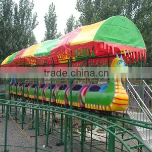 Theme Park Rides Sliding Dragon Children Roller Coaster in China thumbnail-6