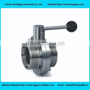 Sanitary Butterfly Valve Series Various Material Butterfly Valve thumbnail-4