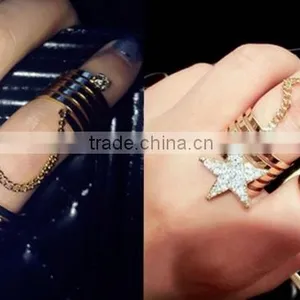 Stone Jewelry Rings Five-pointed Star Sex Ring thumbnail-6