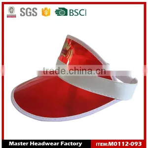 2015 Summer Fast Dry Fit Plain Design Eva Sun Visor Cap thumbnail-1