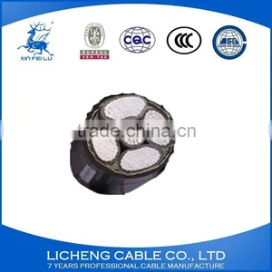 3*185+2*95mm2- China Cable Manufacturer Aluminum 5 Core XLPE Insulated PVC Sheathed Construction Power Cable-YJLV thumbnail-3