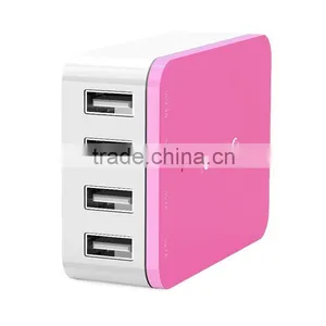 CE,ROHS,FCC Approved Usb Charger 4 Port Smart Phone Charger,ODM/OEM Quick Deliver Power Sockets thumbnail-1